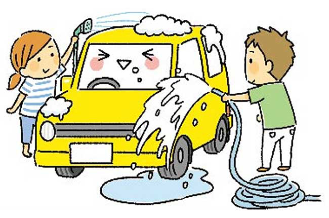ご自宅で「水洗い」「シャンプー」洗車OK!